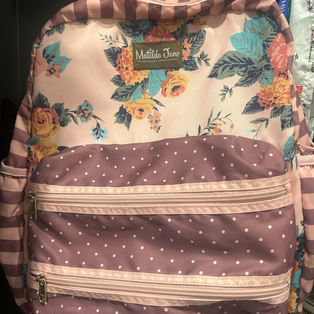 Matilda Jane backpack and lunchbox